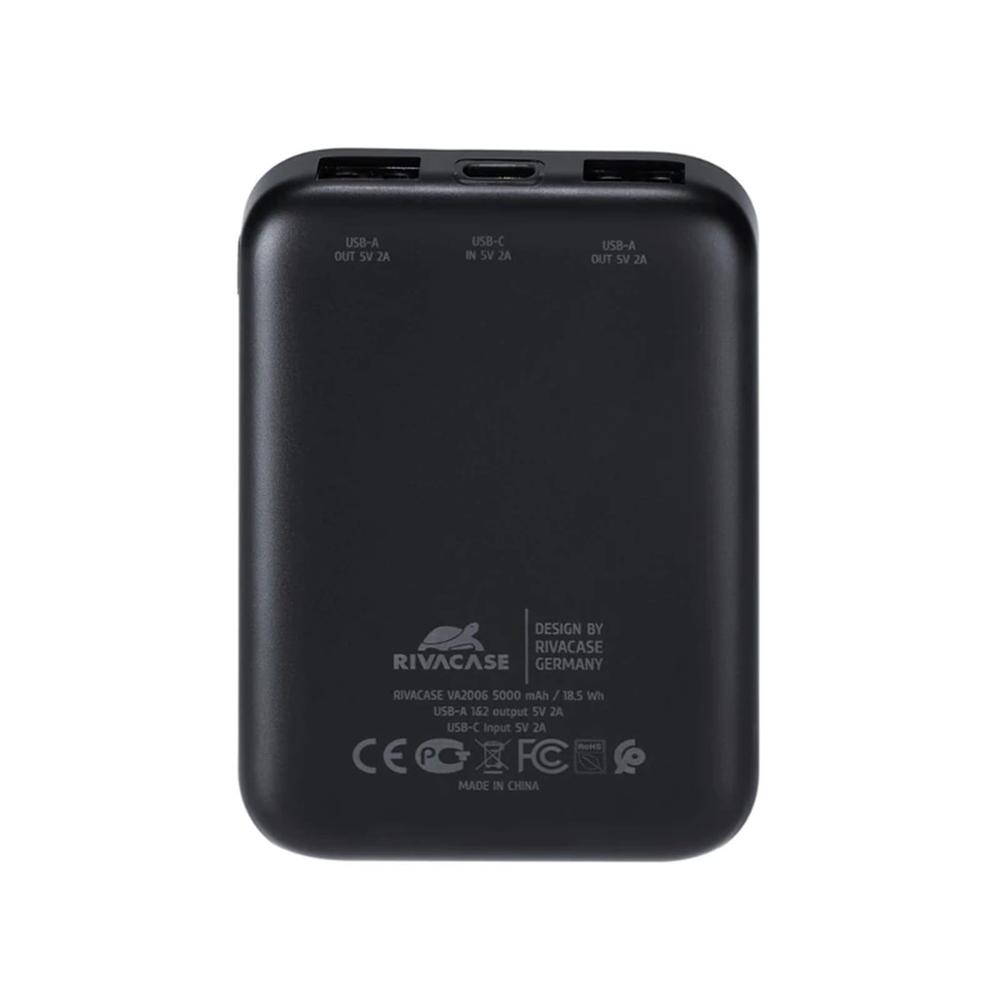 Powerbank rivacase va2006 5000mah negro - Imagen 4