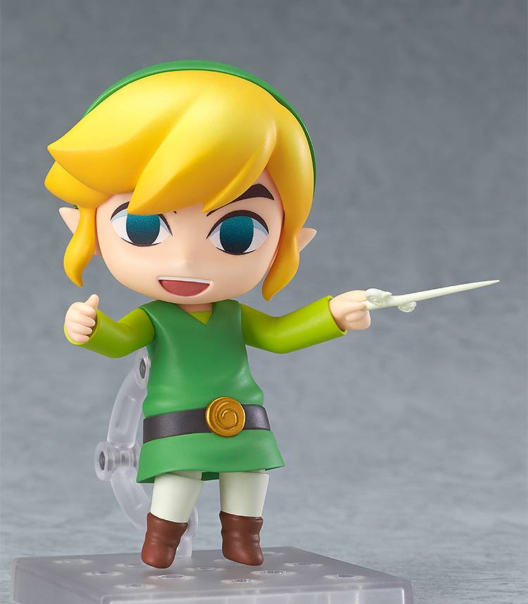 Figura good smile companyy the legend of zelda the wind waker hd version nendoroid link 10cm - Imagen 2