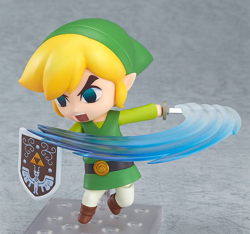 Figura good smile companyy the legend of zelda the wind waker hd version nendoroid link 10cm - Imagen 4