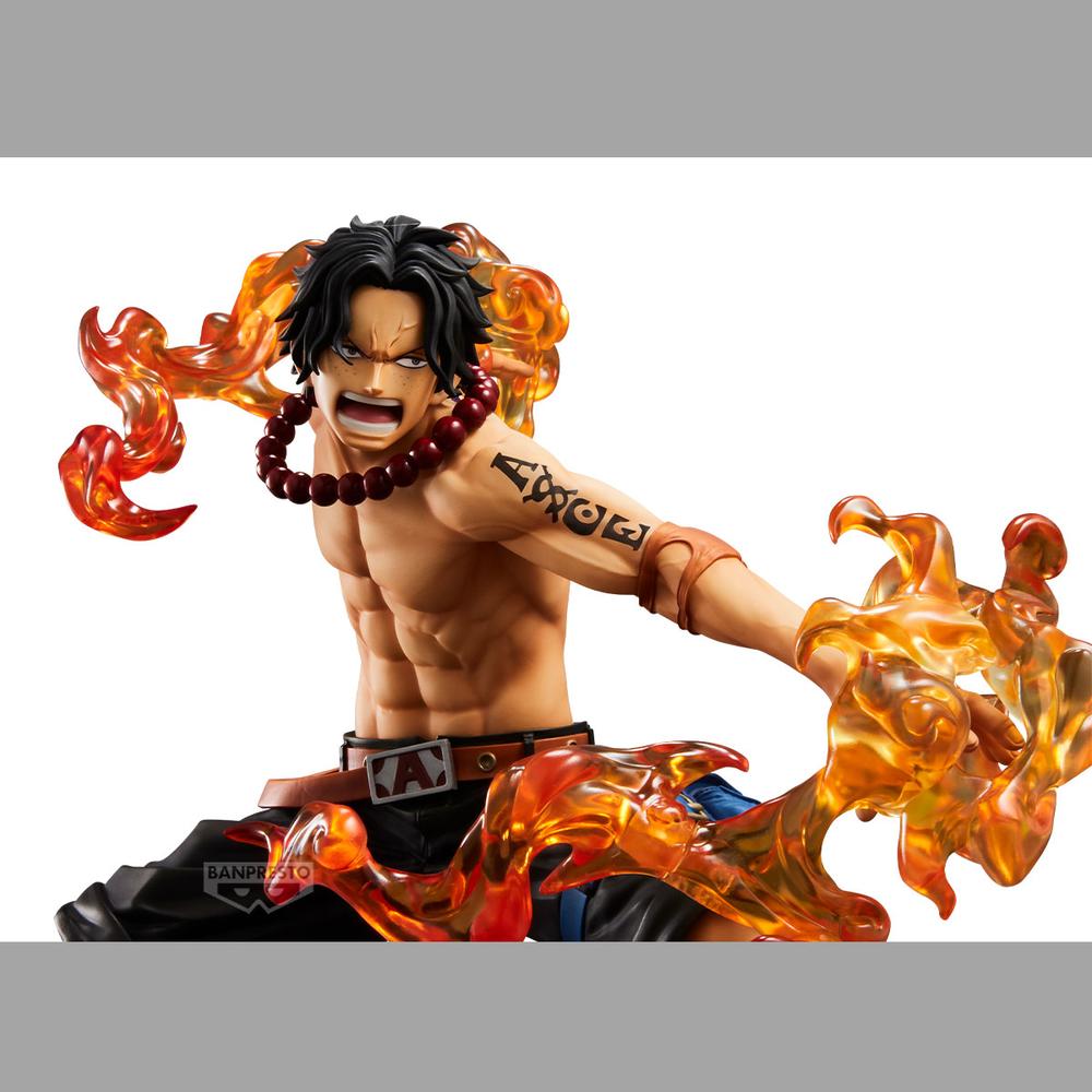 Figura banpresto one piece grandista portgas d.ace special edition 20cm - Imagen 4