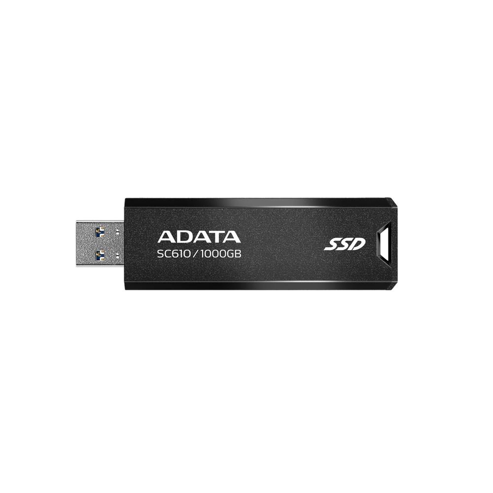 Disco duro externo ssd adata sc610 1tb usb 3.2 negro - Imagen 2