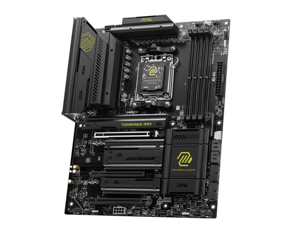 Placa base msi mag b850 tomahawk max wifi atx am5 - Imagen 3