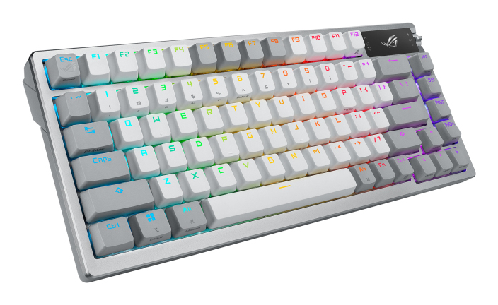 Teclado gaming asus azoth rgb blanco - Imagen 4