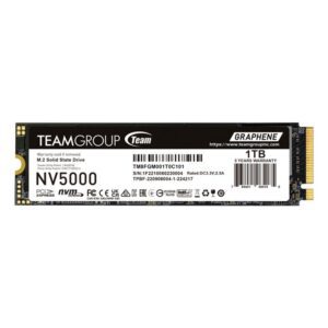4711430808550 | P/N: TM8FGM001T0C101 | Cod. Artículo: DSP0000037544 Disco duro interno ssd teamgroup nv5000 1tb m.2 pci express 4.0