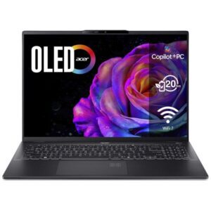 4711474614520 | P/N: NX.J3ZEB.015 | Cod. Artículo: DSP0000039021 Portatil acer swift 16 ai sf16 - 51 u7 - 258v -  32gb -  ssd 1tb -  16 pulgadas -  w11h
