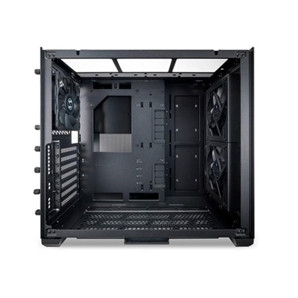 Caja ordenador gaming lian li o11 air mini atx cristal templado negro - Imagen 4