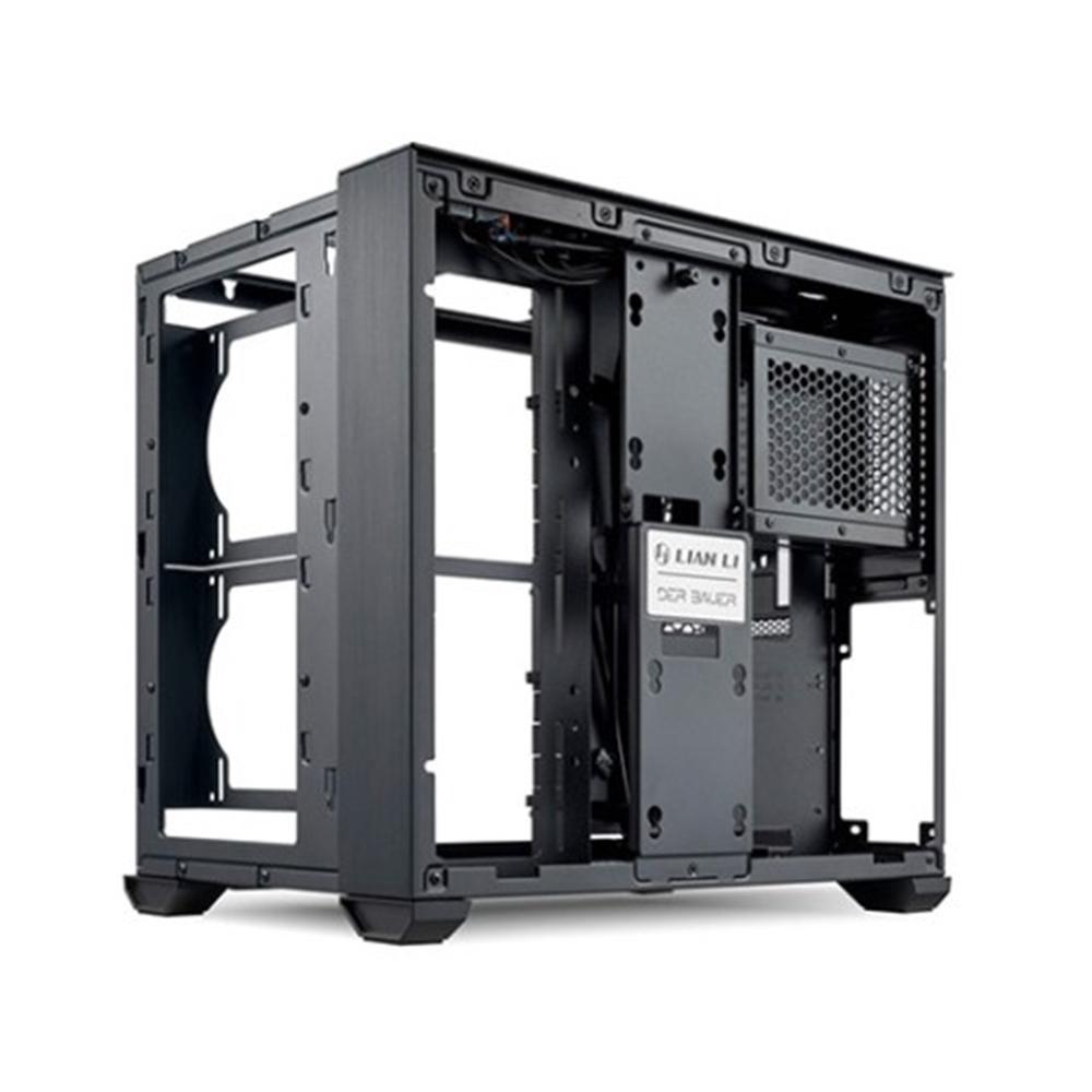 Caja ordenador gaming lian li o11 air mini atx cristal templado negro - Imagen 5