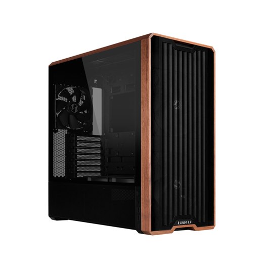 4718466015853 TORRE ATX LIAN LI LANCOOL 217 WOOD BLACK G99.LAN217X.00 A0056105 Lian Li Torres Sobremesa G99.LAN217X.00
