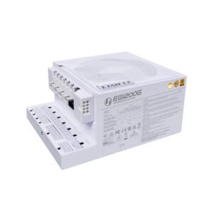 4718466017123 | P/N: G9P.EG1200G.WH00.EU | Cod. Artículo: DSP0000030036 Fuente de alimentacion atx lian li edge gold 1200w white hub