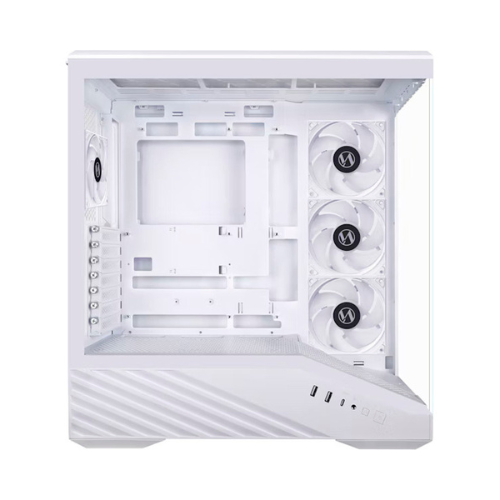 Caja ordenador gaming lian li v100 v100 atx argb cristal templado blanca - Imagen 3