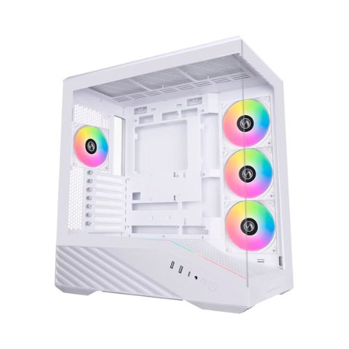 4718466017918 TORRE ATX LIAN LI V100 WHITE 4 VENT ARGB / MAX CPU COOL 180 G99.V100RW.00 A0057740 Lian Li Torres Sobremesa G99.V100RW.00