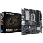 4719331864347 | P/N: B760M D3HP G10 | Cod. Artículo: DSP0000029336 Placa base gigabyte b760m d3hp matx