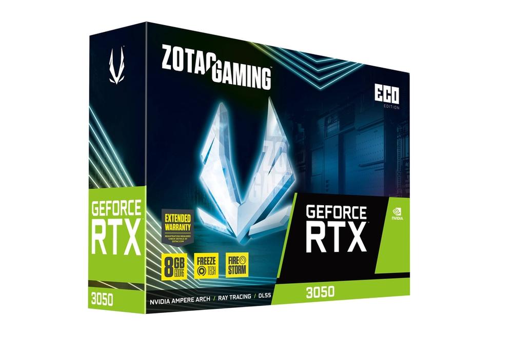 Tarjeta grafica zotac rtx 3050 eco 8gb gddr6 - 3x dp - 1x hdmi pci express 4.0 - Imagen 7