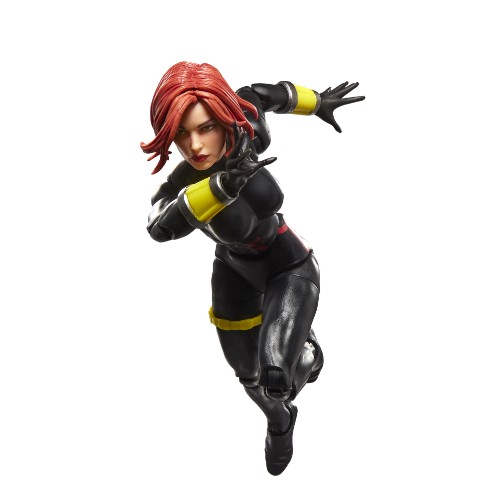 Pack 2 figuras hasbro marvel legends series earths mightiest heroes avengers black widow & quicksilver - Imagen 3