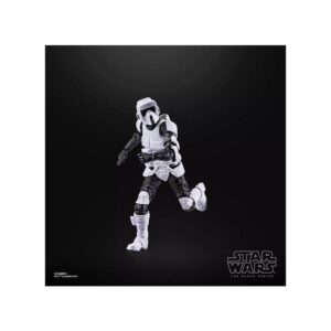 5010996366818 | P/N: G25445L0 | Cod. Artículo: MGS0000034367 Figura hasbro star wars day the black series may the 4th be with you scout trooper