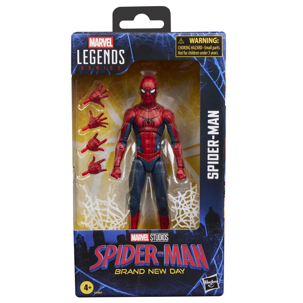 Figura hasbro marvel legends series spider - man brand new day - spider - man - Imagen 7