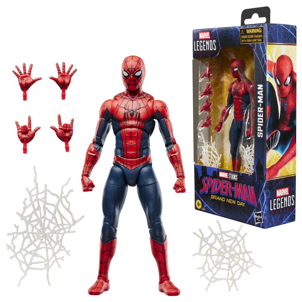 5010996404893 | P/N: G34875L0 | Cod. Artículo: MGS0000033943 Figura hasbro marvel legends series spider - man brand new day - spider - man