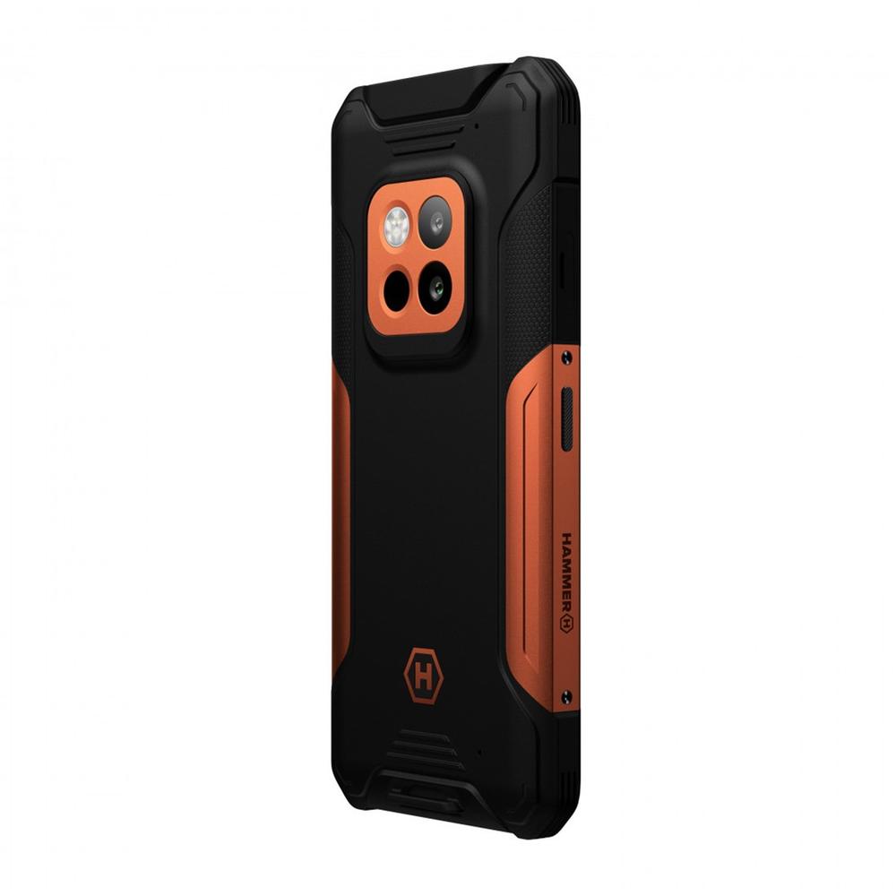Movil rugerizado hammer construction 2 5g thermal 8 - 256gb naranja - Imagen 7
