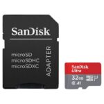 619659183813 | P/N: SDSDUN4-032G-GN6IN | Cod. Artículo: MGS0000005044 Tarjeta memoria  secure digital sandisk ultra - 32gb
