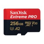 619659188542 | P/N: SDSQXCD-256G-GN6MA | Cod. Artículo: DSP0000032951 Tarjeta memoria micro secure digital 256gb sandisk extreme pro clase 10 uhs - i u3 + adaptador