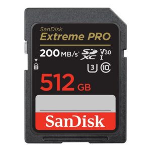 619659188665 | P/N: SDSDXXD-512G-GN4IN | Cod. Artículo: DSP0000032969 Tarjeta memoria secure digital sdxc 512gb sandisk extreme pro clase 10 uhs - i u3