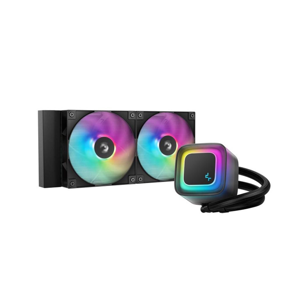 6933412729211 | P/N: R-LE240-BKAMMC-G-2 | Cod. Artículo: DSP0000040966 Kit refrigeracion liquida deepcool le240 v2 argb 2x 120mm negro