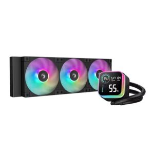 6933412729808 | P/N: R-LQ360-BKASMC-G-1 | Cod. Artículo: DSP0000040961 Kit refrigeracion liquida deepcool lq360 ultra argb 3x 120mm negro