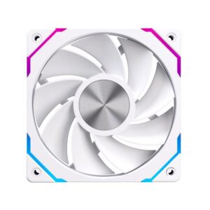 6977277360257 | P/N: EXFN-12C11-W | Cod. Artículo: DSP0000040775 Ventilador caja einarex ex12ci argb 120mm blanco invertido