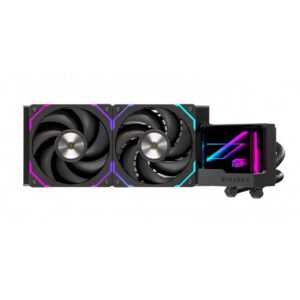 6977277360523 | P/N: EXWC-VX-1240R-B | Cod. Artículo: DSP0000041017 Kit refrigeracion liquida einarex vertex 240 rgb 2x 120mm negro