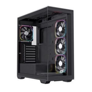 6977277369816 | P/N: EXCS-PR-700R-B | Cod. Artículo: DSP0000040766 Caja ordenador gaming einarex s700 rgb atx cristal templado negra