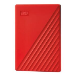 718037870236 | P/N: WDBPKJ0040BRD-WESN | Cod. Artículo: DSP0000031693 Disco duro externo hdd wd western digital 4tb my passport usb 3.2 rojo