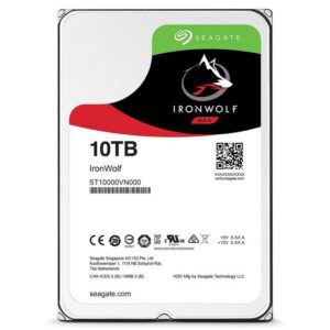 763649141946 | P/N: ST10000VN000 | Cod. Artículo: DSP0000007966 Disco duro interno hdd seagate ironwolf 10tb sata3 256mb