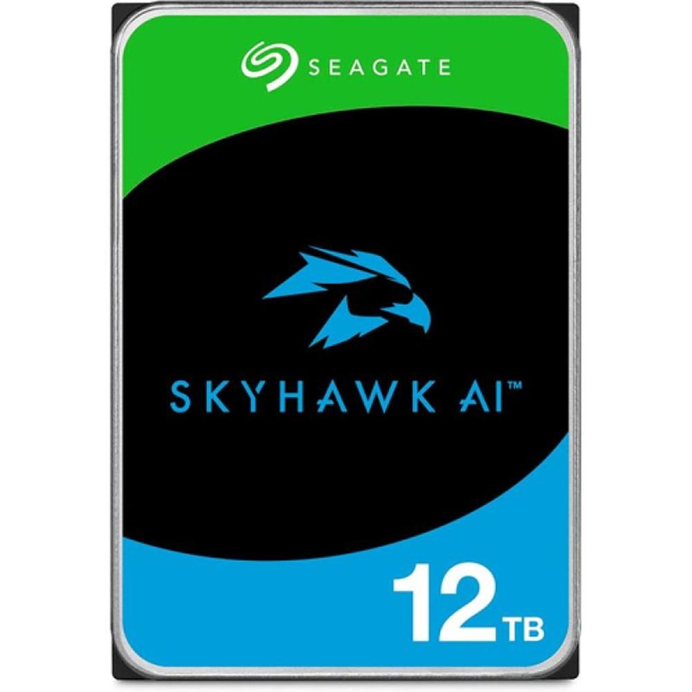 763649181911 | P/N: ST12000VE003 | Cod. Artículo: DSP0000029204 Disco duro interno hdd seagate skyhawk ai st12000ve003 12tb 3.5 pulgadas 7200rpm - 512mb - sata3