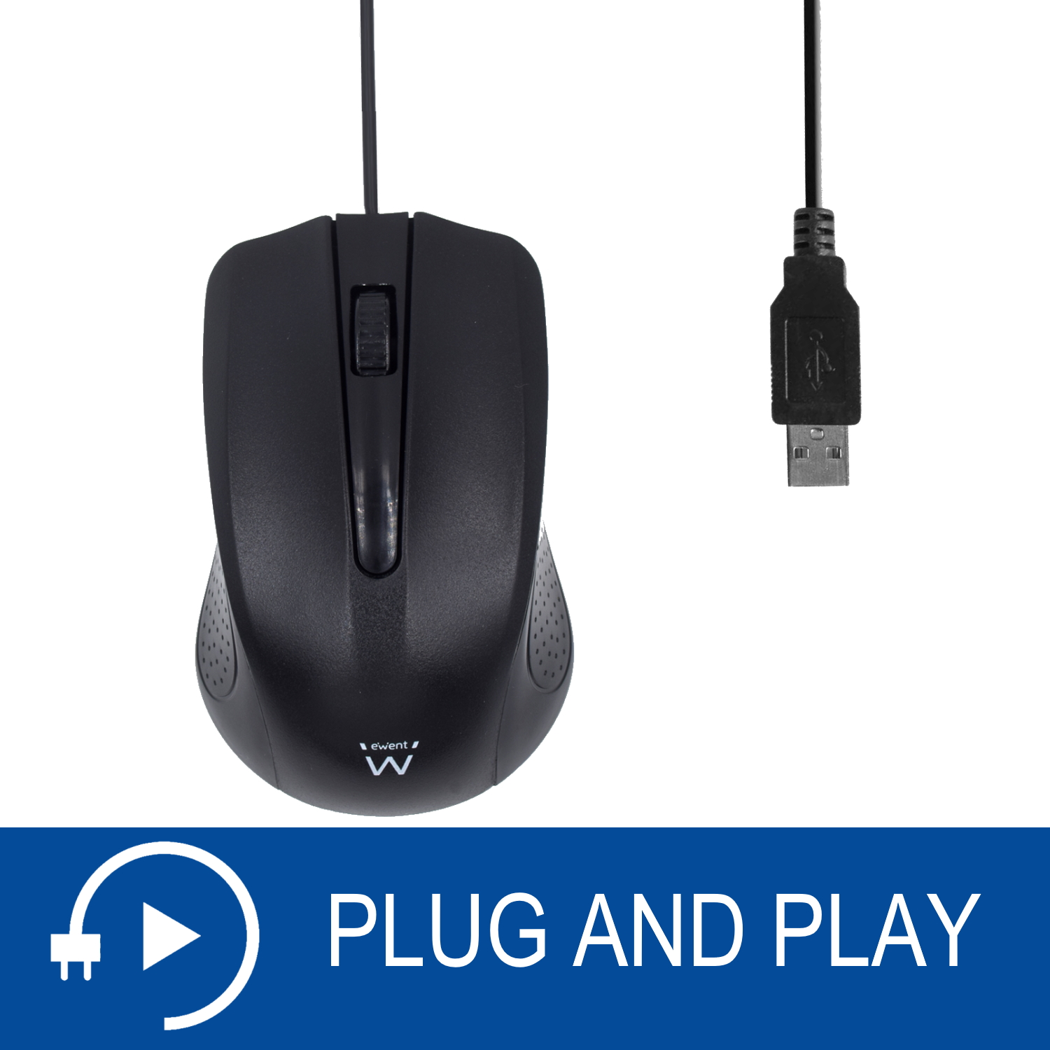 Mouse raton ewent ew3300 - usb - 1000 ppp - Imagen 3