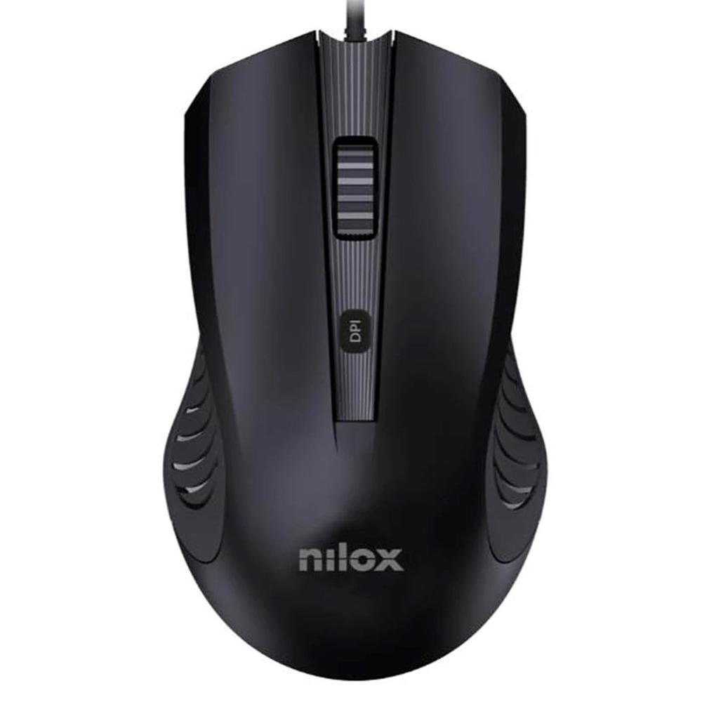 8431775034969 | P/N: MOUSB1013 | Cod. Artículo: DSP0000029420 Raton nilox mousb1013 negro