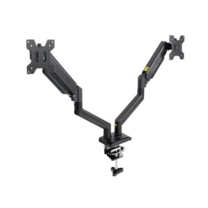 8433281015456 | P/N: DB1434TNR-B | Cod. Artículo: DSP0000030956 Soporte mesa tooq hasta 34 pulgadas vesa 100 x 100 max 10kg brazo doble