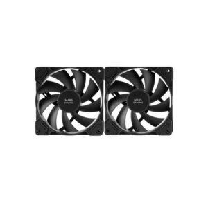 8435693103707 | P/N: MFPWMX2 | Cod. Artículo: DSP0000040990 Ventilador caja mars gaming mf - pwmx2 2x 120mm negro