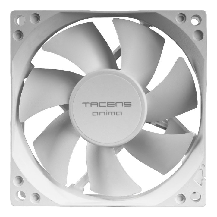 Ventilador caja tacens anima af8x2w 2x80mm blanco - Imagen 2