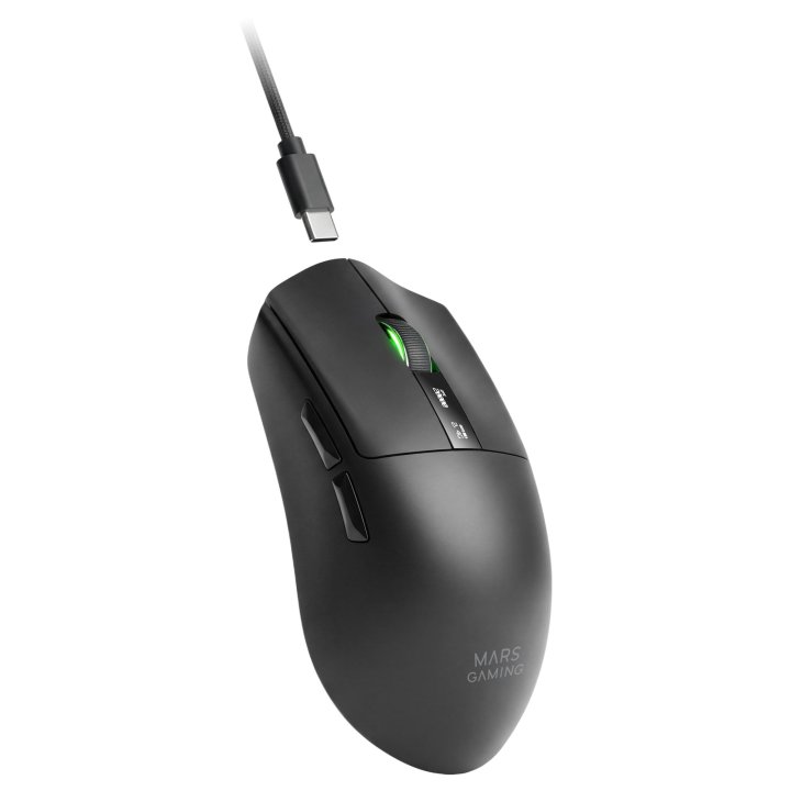 Raton inalambrico mars gaming mmw - elite negro - Imagen 4
