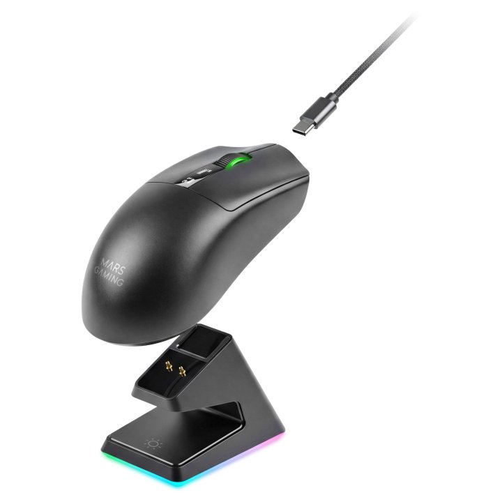 Raton inalambrico mars gaming mmw - elite negro - Imagen 5