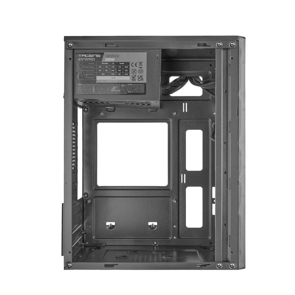 Caja ordenador tacens anima ac7500 atx negra + fuente 500w - Imagen 4