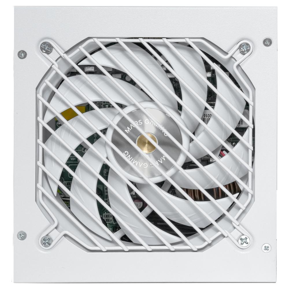 Fuente alimentacion mars gaming mpb650psi atx 650w blanca - Imagen 2