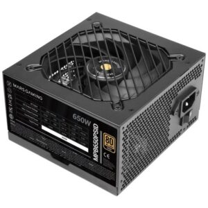 8435693115403 | P/N: MPB650PSID | Cod. Artículo: DSP0000040993 Fuente alimentacion mars gaming mpb650psid atx 650w negra