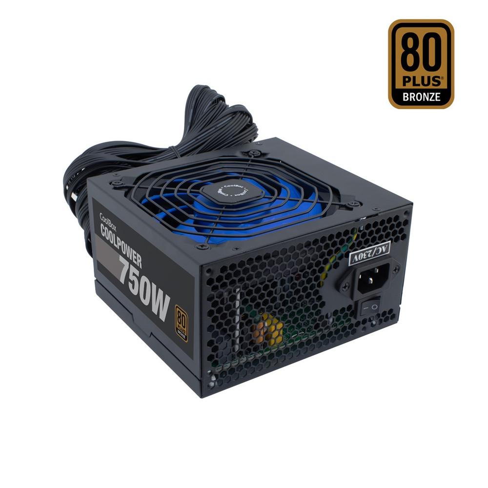8436556143052 | P/N: COO-FACPO-750 | Cod. Artículo: MGS0000024775 Fuente de alimentacion coolbox coolpower gaming atx 750w