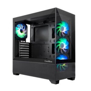 8436556143113 | P/N: COO-CHA-GA250-0 | Cod. Artículo: MGS0000025085 Caja ordenador gaming coolbox ga250 vision argb atx