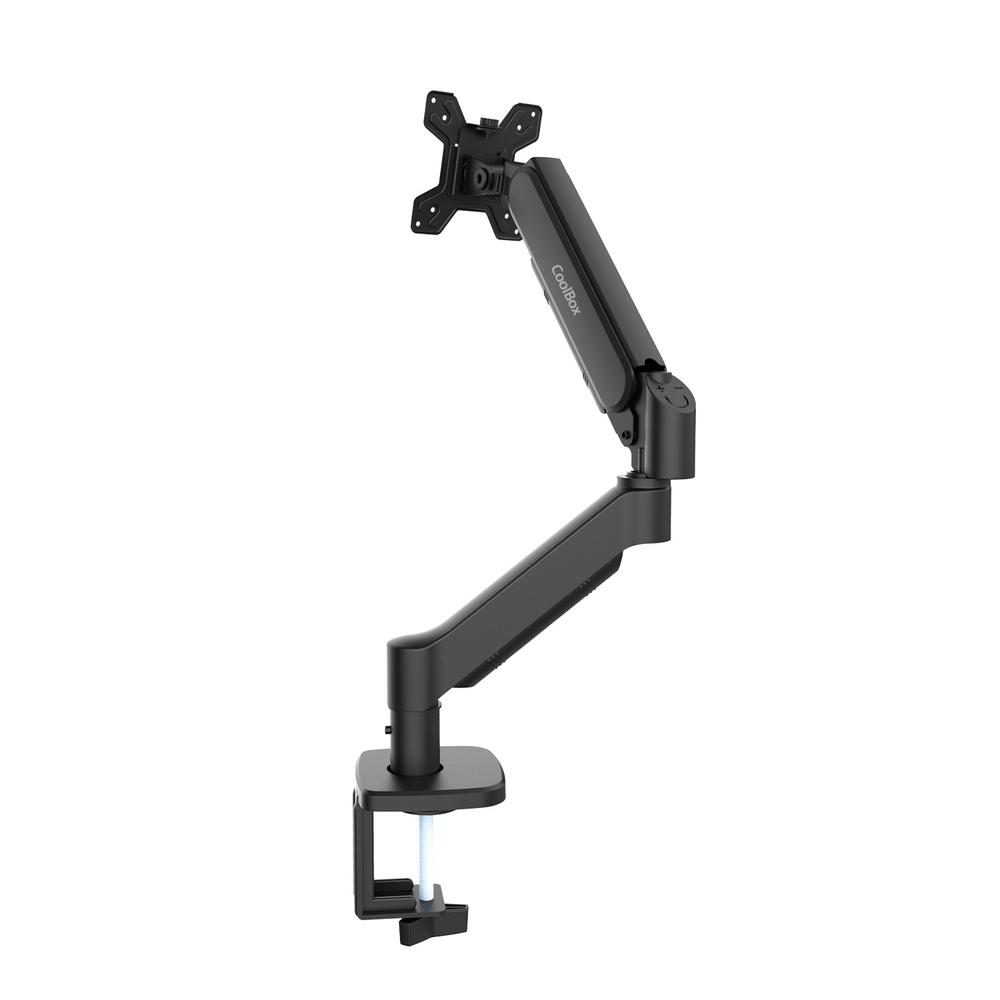 Soporte monitor coolbox hasta 32 pulgadas abrazadera articulado - Imagen 2