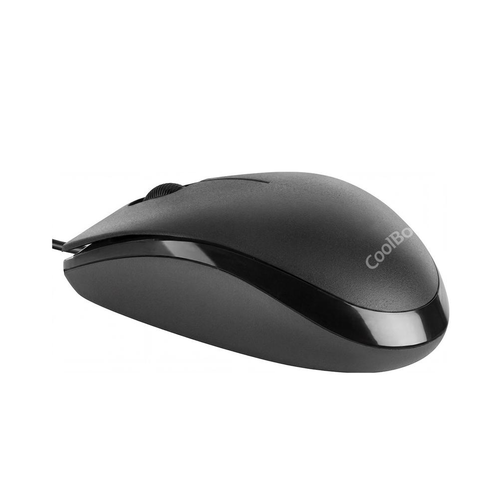 Mouse raton coolbox usb 01 1600 dpi negro - Imagen 2