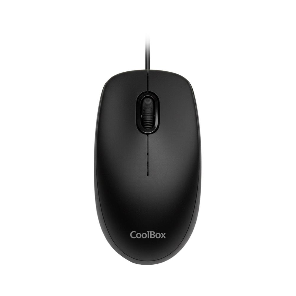 8436624423611 | P/N: COO-RAT01B-U | Cod. Artículo: MGS0000033894 Mouse raton coolbox usb 01 1600 dpi negro