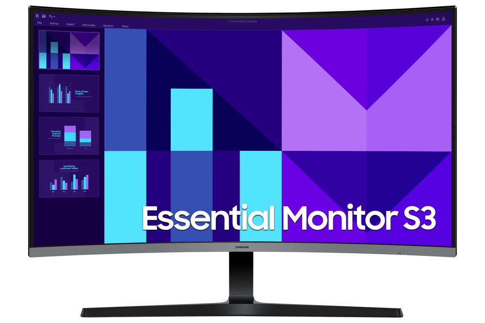 Monitor curvo essential monitor s3 32 pulgadas fhd 100hz - Imagen 2