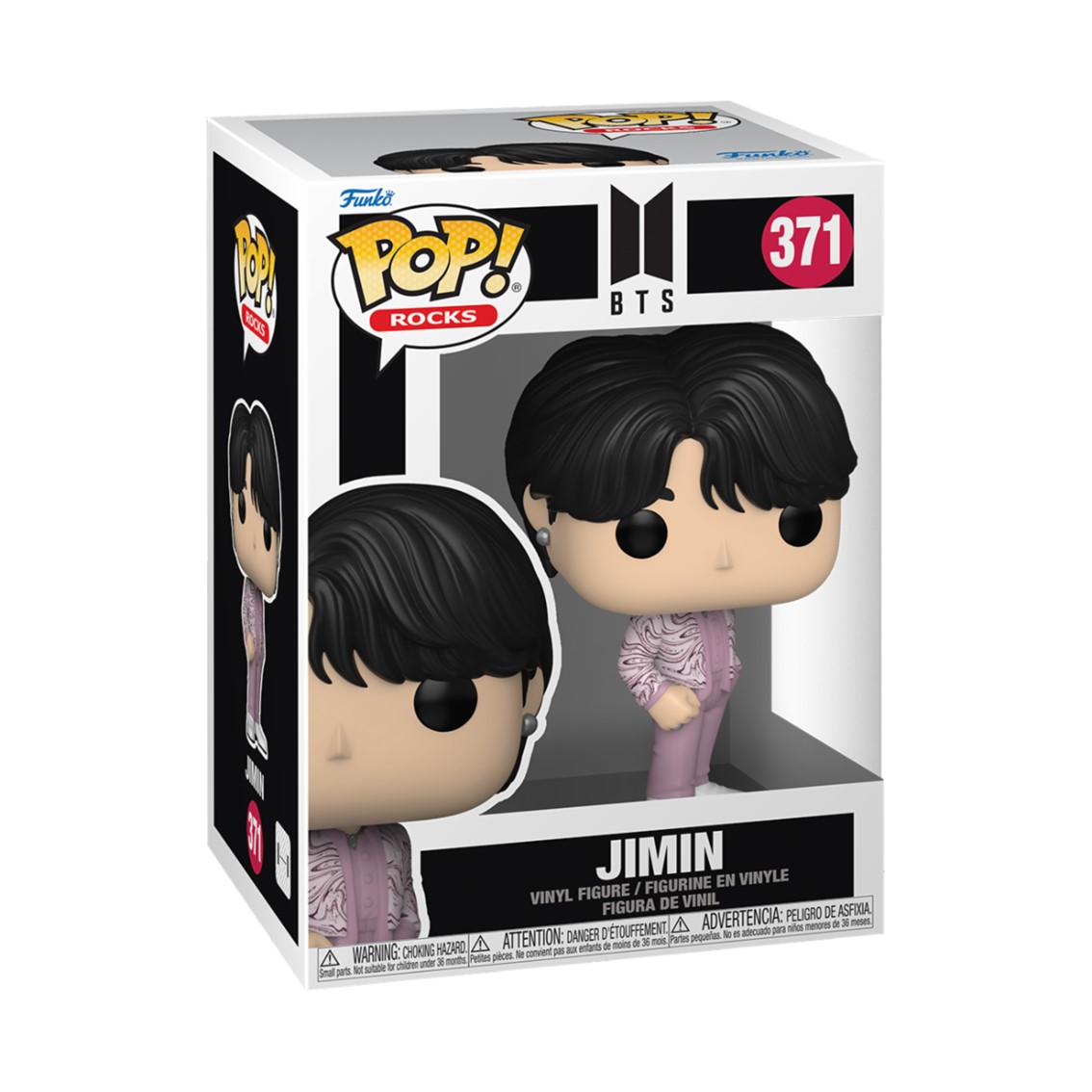Funko pop rocks bts s4 jimin 72577 - Imagen 2